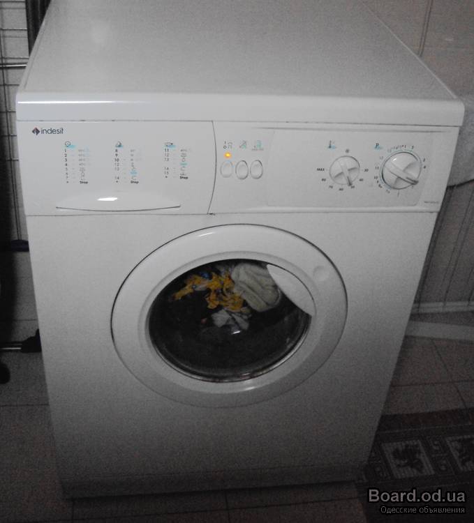 инструкция для стиральной машины indesit ws630tx