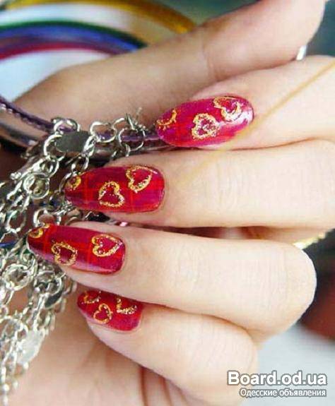 Рисунки на ногтях для начинающих можно брать с "потолка", пользуясь