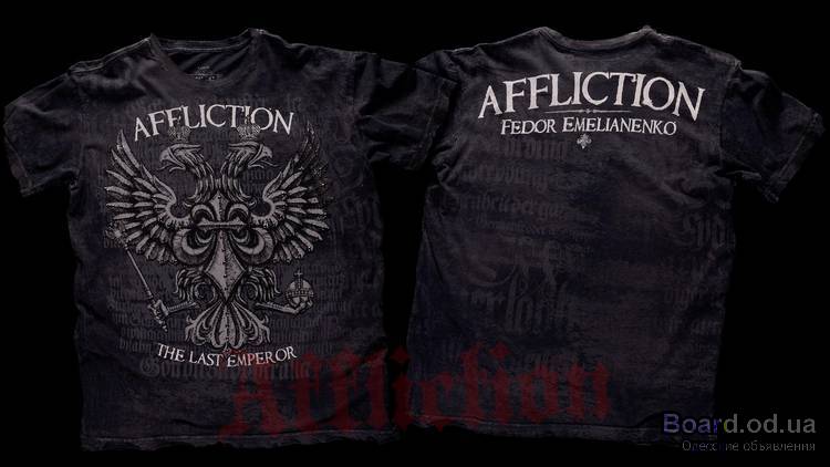 Футболки Емельяненко Affliction В Спб