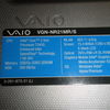 Sony VAIO VGN-NR21MR/S