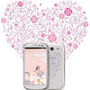 Samsung Galaxy S III I9300 Ceramic White La Fleu